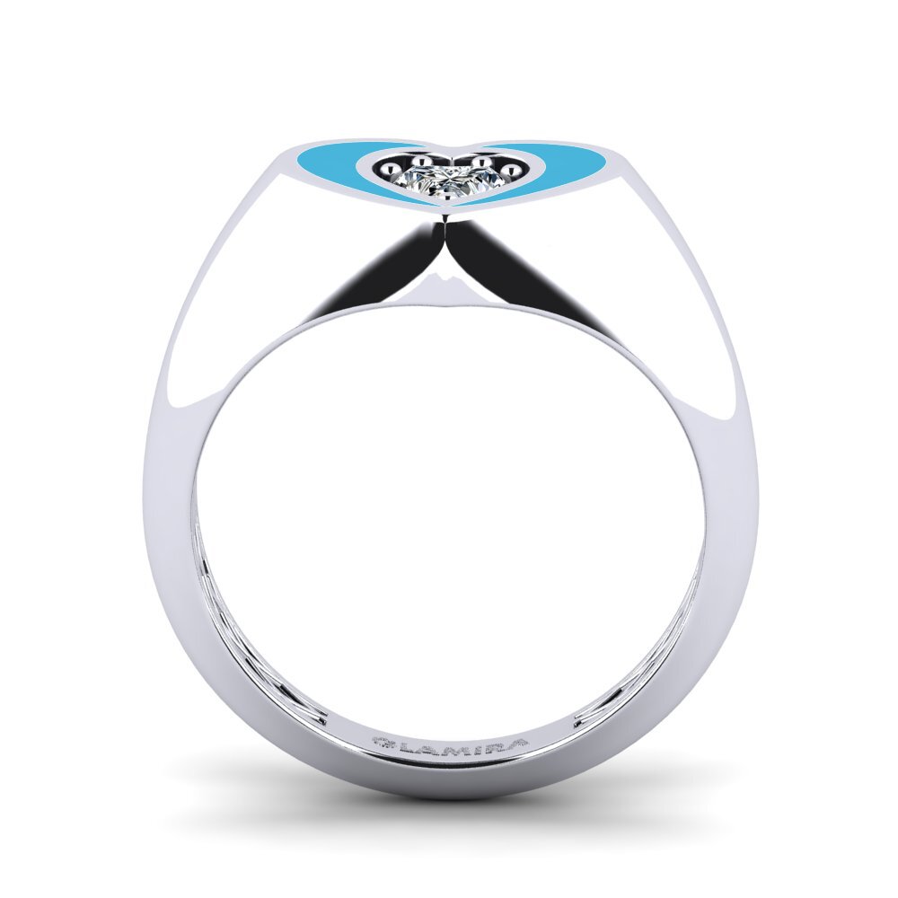 950 Palladium Pinker Ring Kalbo