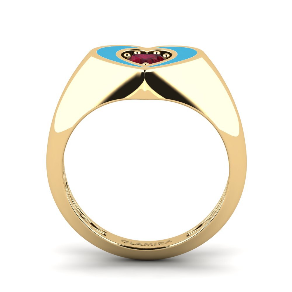 Ruby Pinky Ring Kalbo