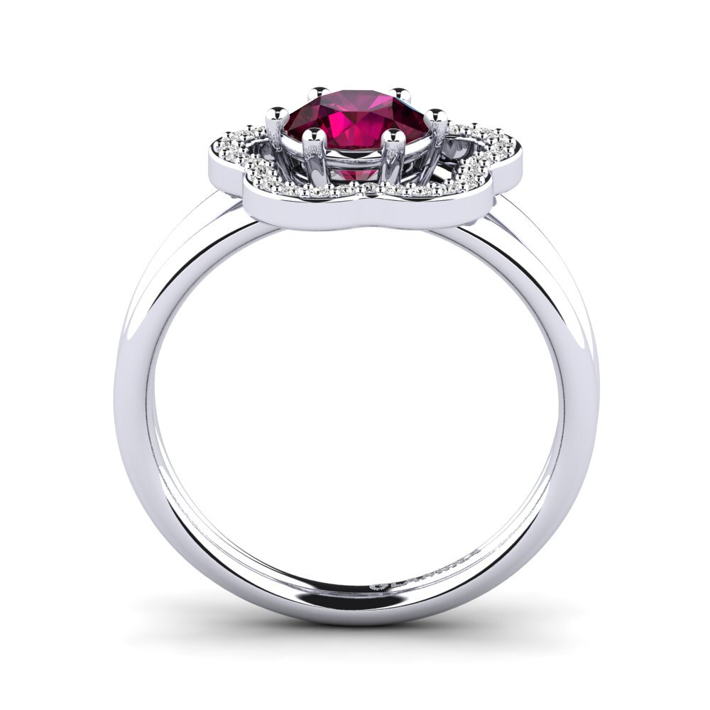 Rhodolite Garnet Ring Kalidah