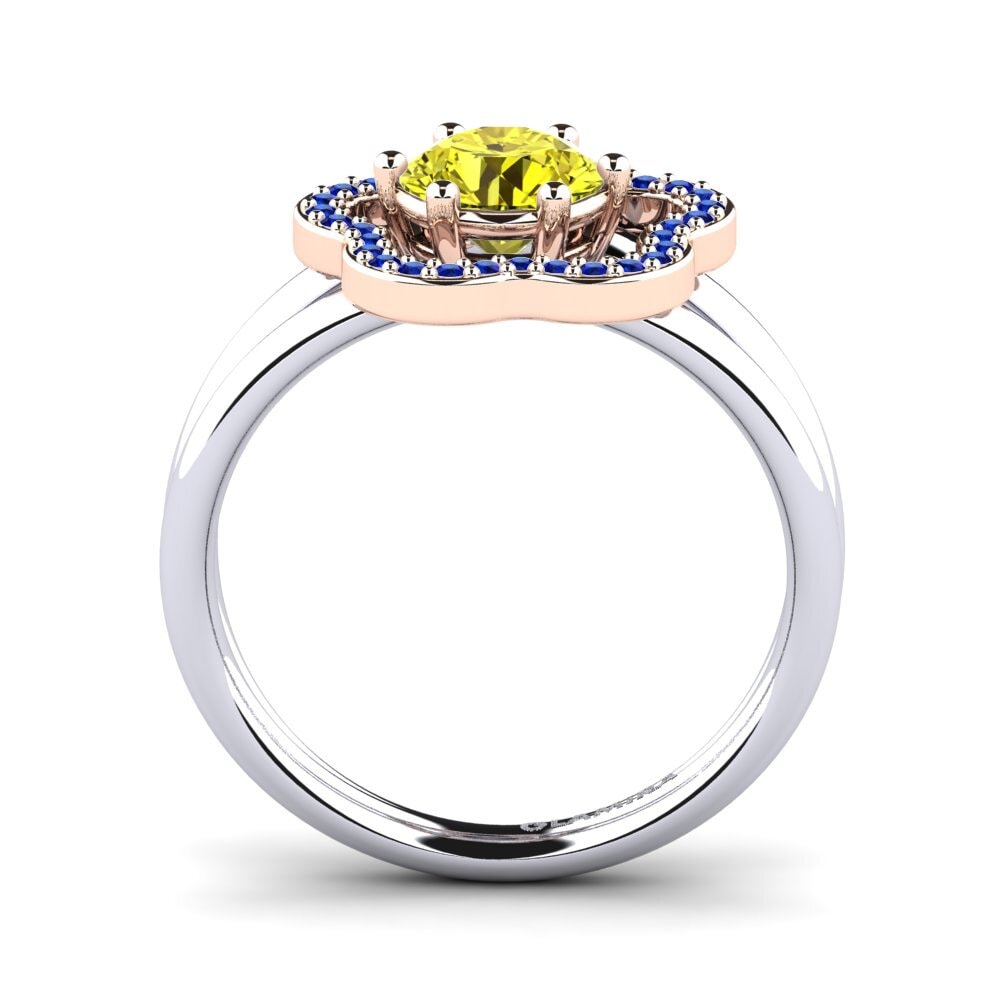 14k White & Rose Gold Ring Kalidah