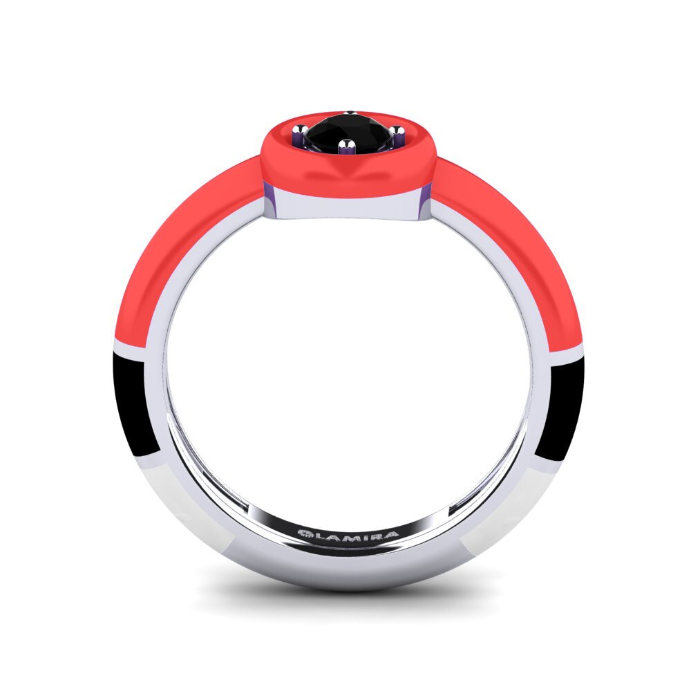 Schwarzer Onyx Ring Kaliga