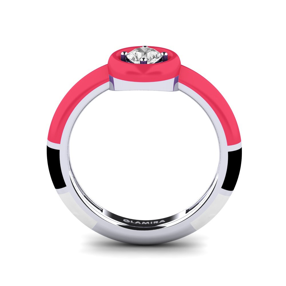 Weißer Saphir Ring Kaliga