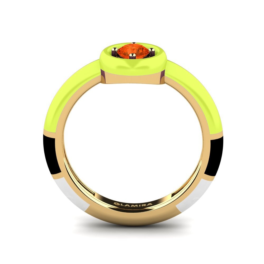Gelbgold 375 Ring Kaliga