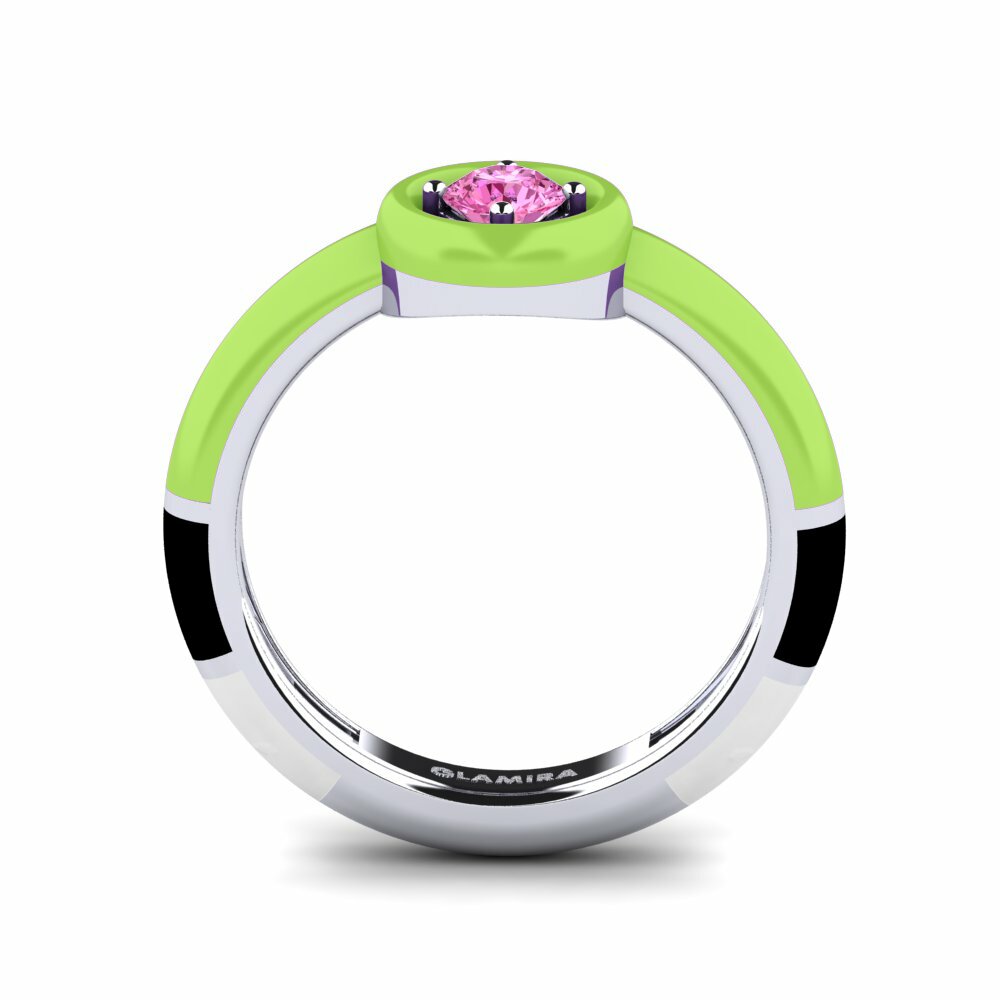 Topaze Rose Bague Kaliga