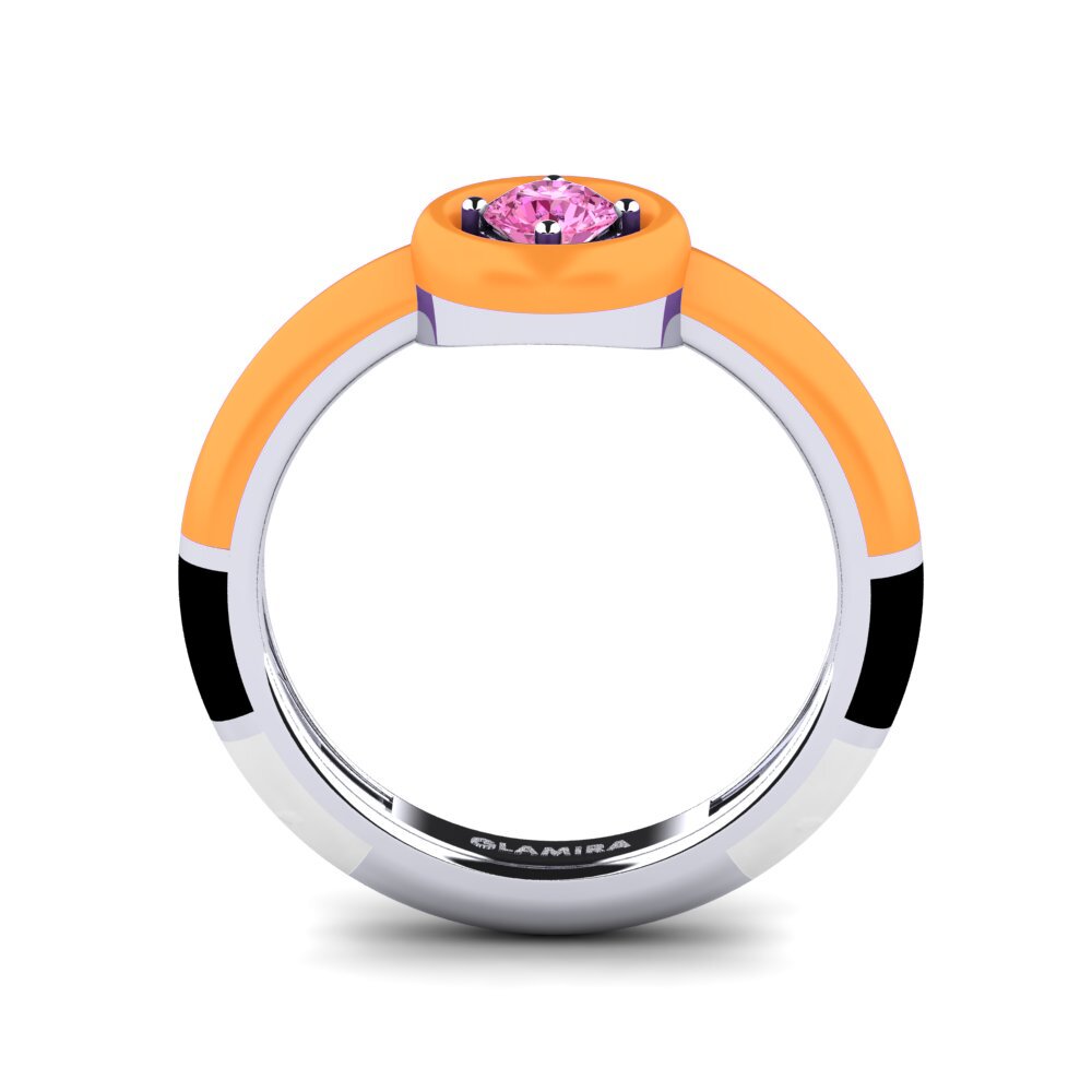 Rosa Topas Ring Kaliga