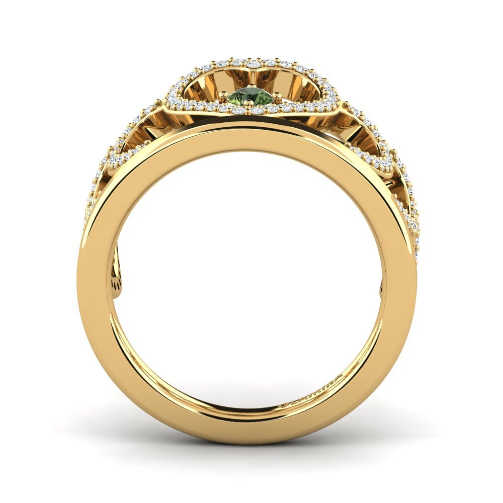 Grüner Saphir Ring Kalpita