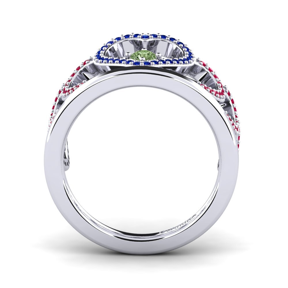 Green Diamond Ring Kalpita
