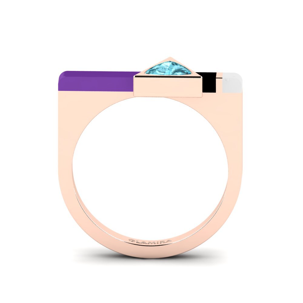 Rotgold 585 Ring Kaptei