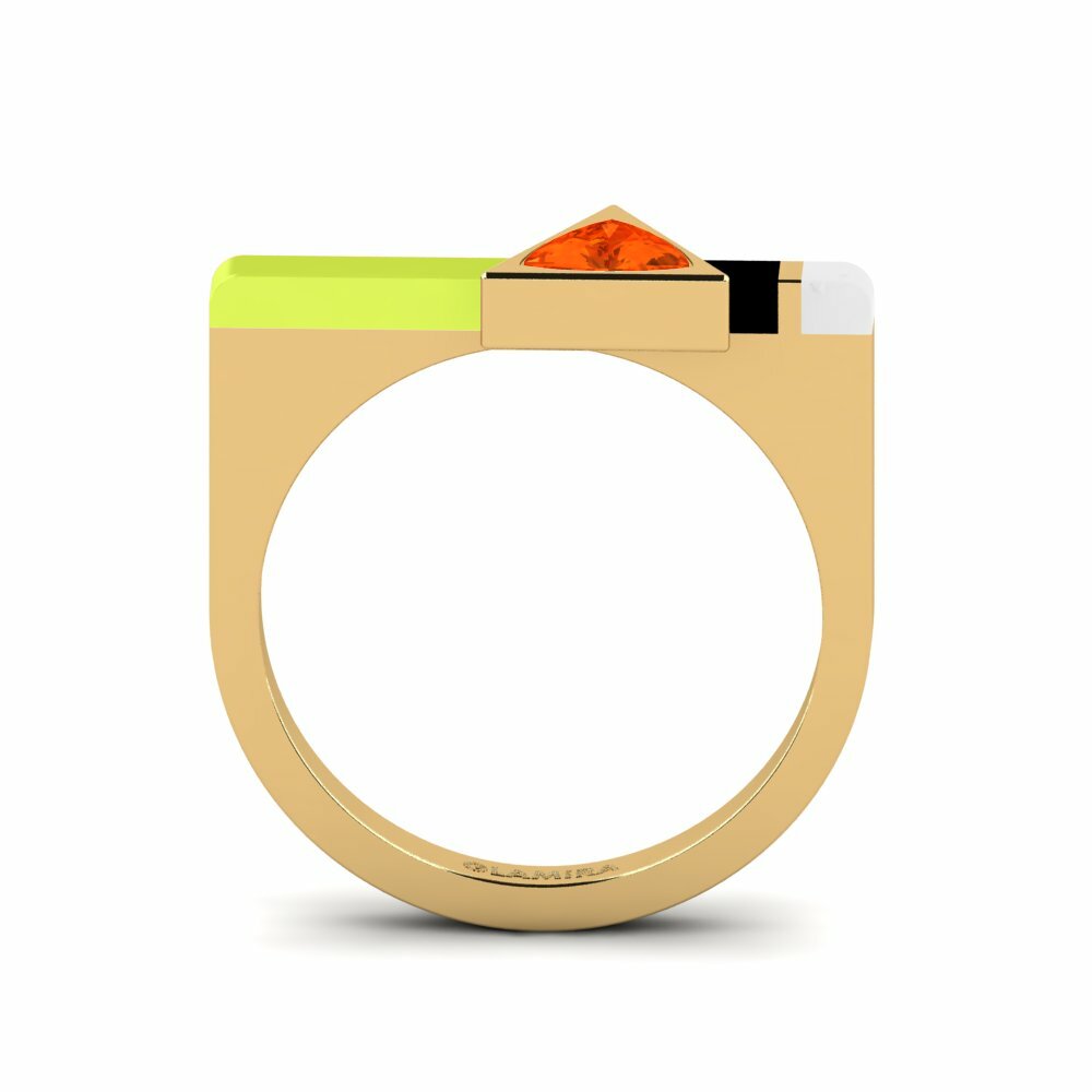 Opale de Feu Bague Kaptei