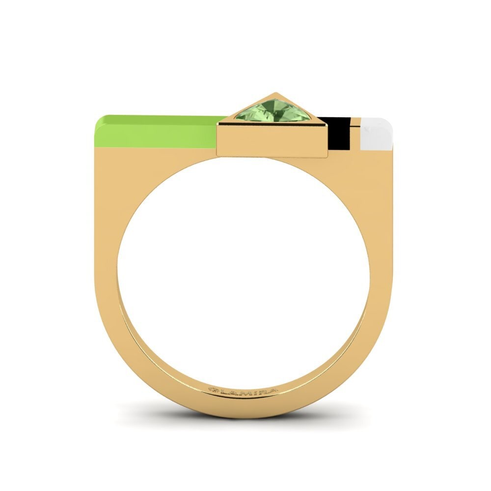 Grüner Saphir Ring Kaptei
