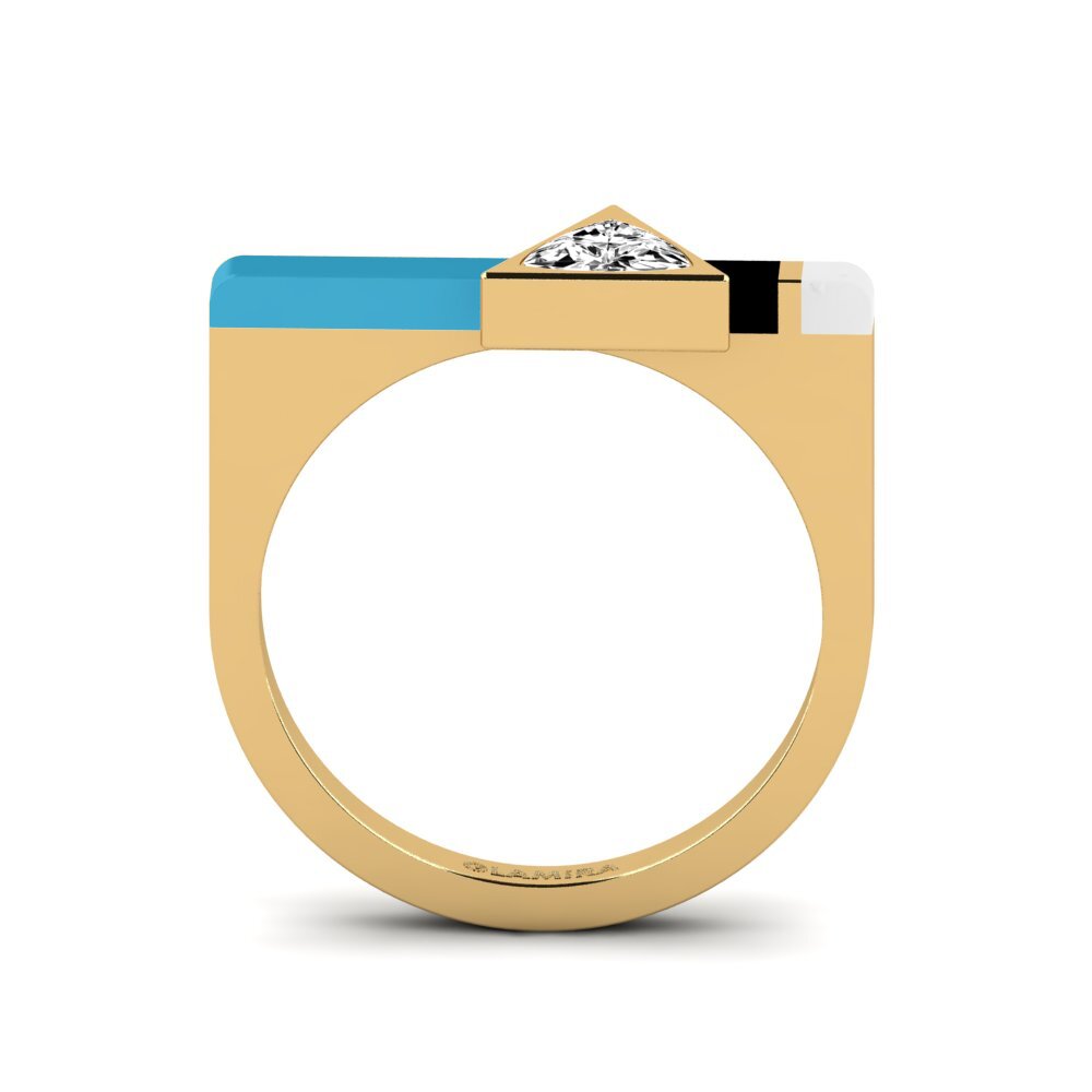Moissanit Ring Kaptei