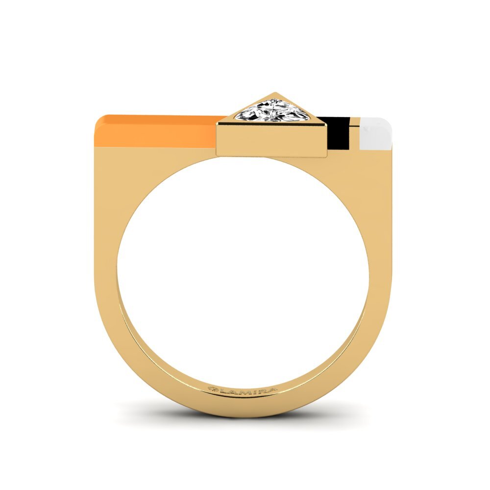 Moissanit Ring Kaptei