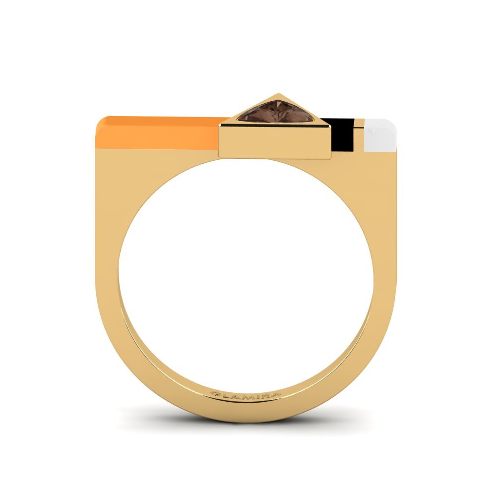 Rauchquarz Ring Kaptei