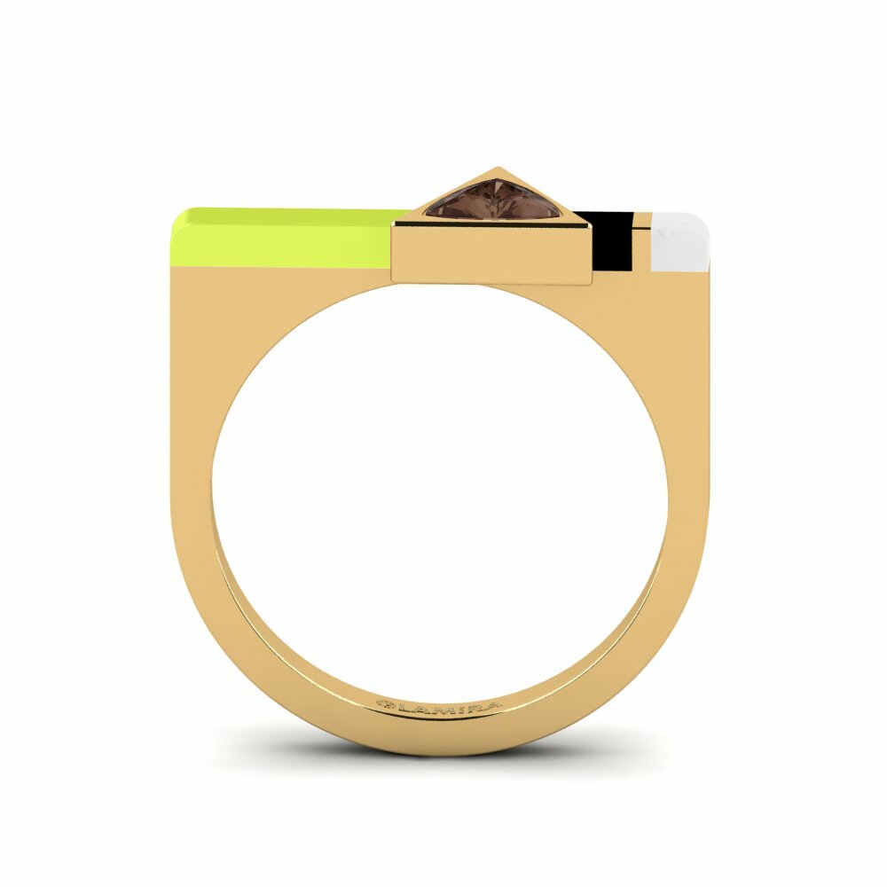 Quartz Fumé Bague Kaptei