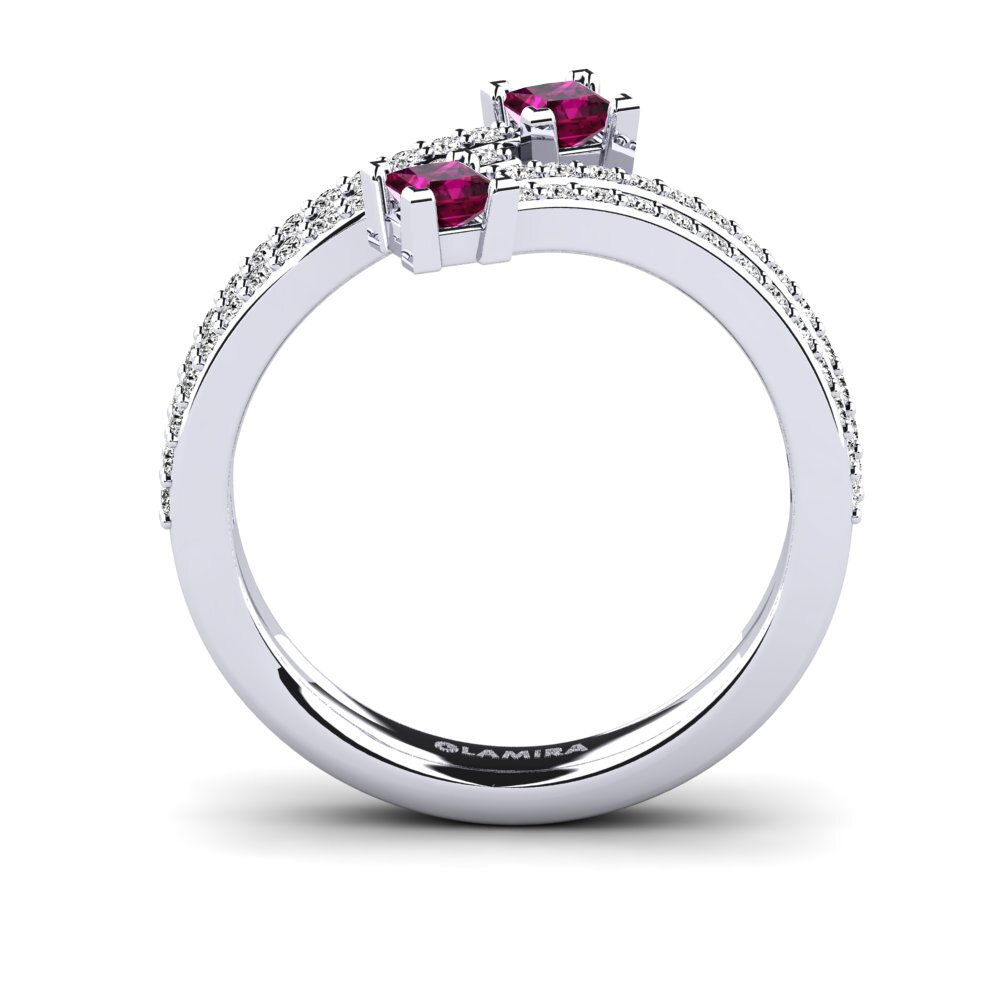 Rhodolite Garnet Ring Karenia