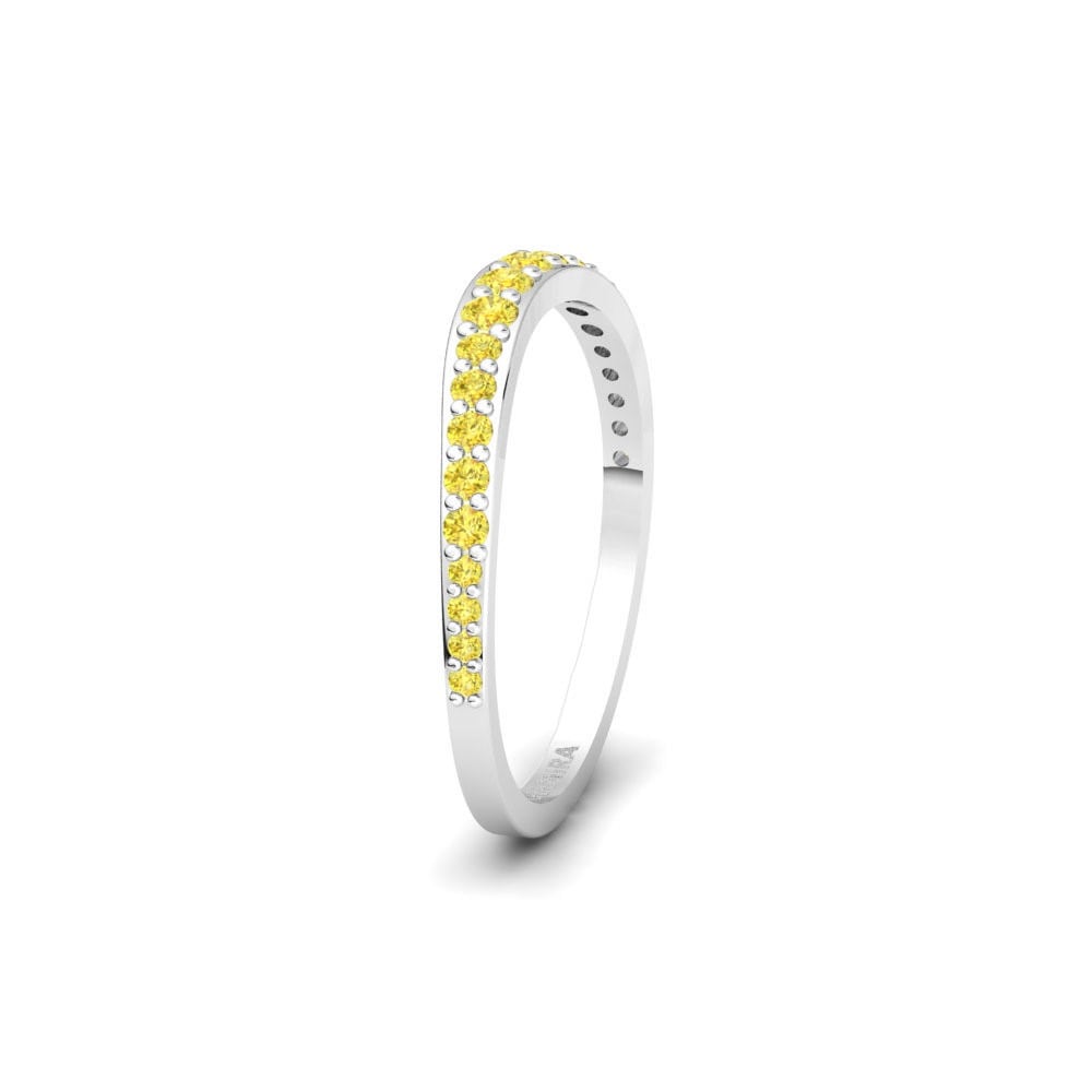 Žltý zafír Dámsky svadobný prsteň Kastellorizo