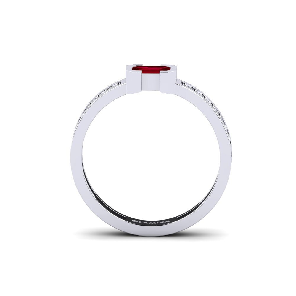 Circonita Roja Anillo Kastilya