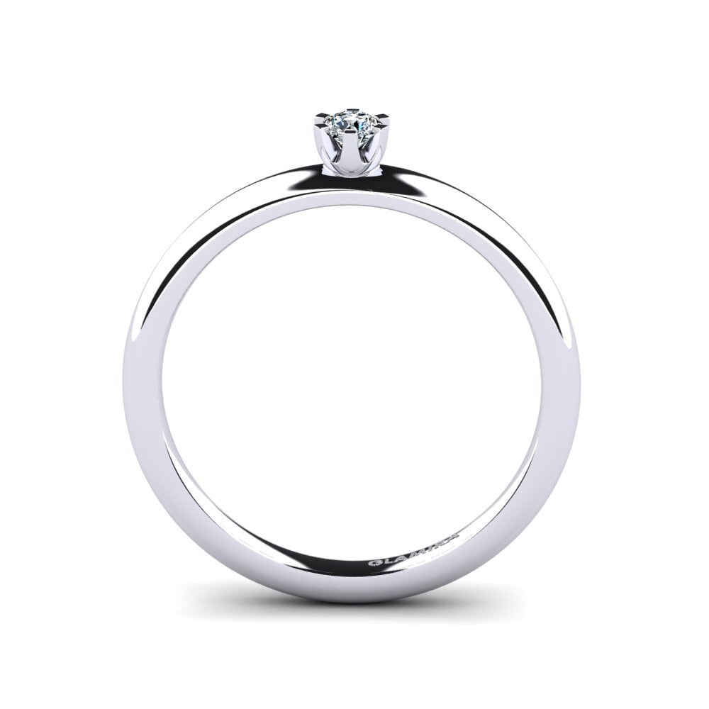 Zirconia Engagement Ring Katherina 0.1 crt