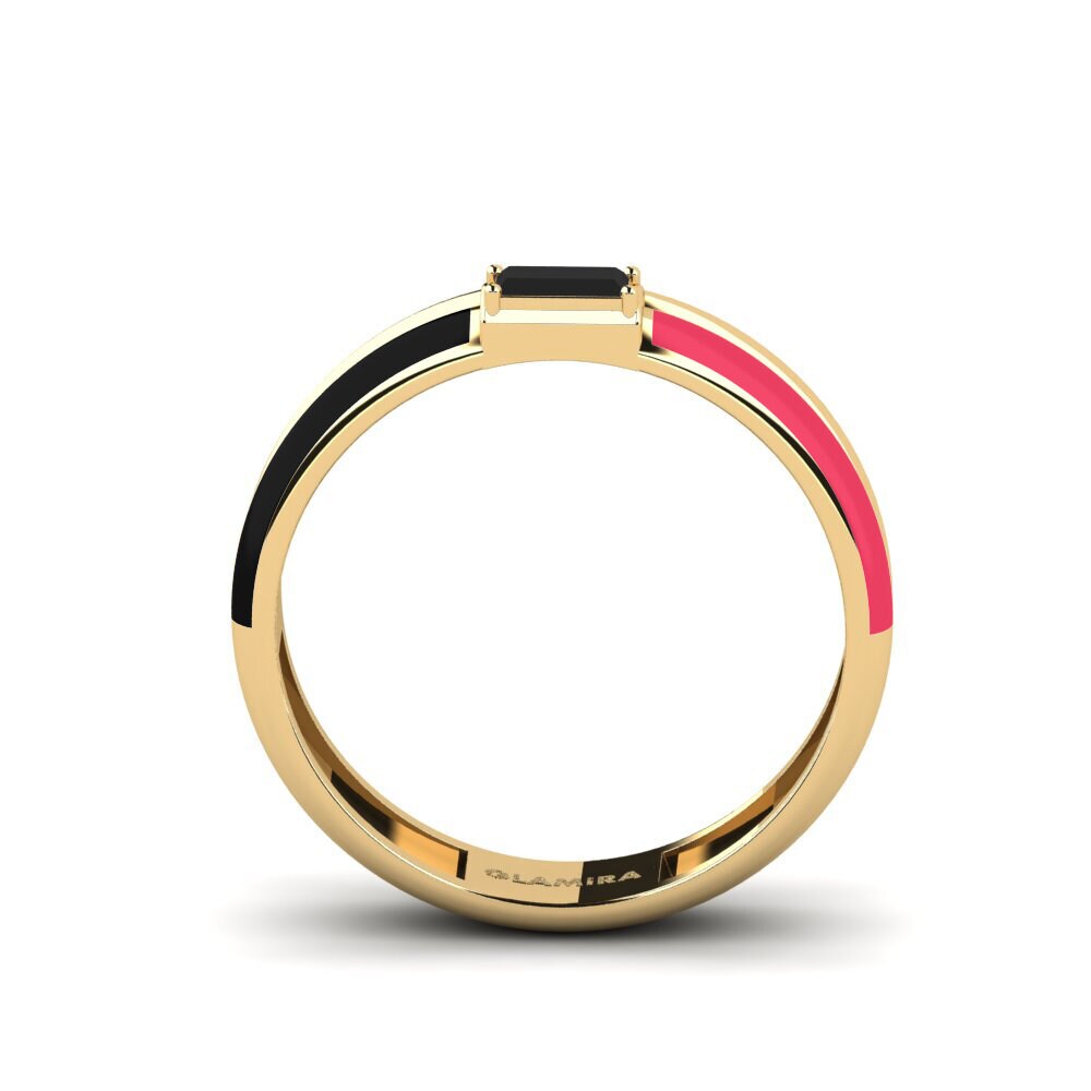Schwarzer Saphir Ring Kefalonia