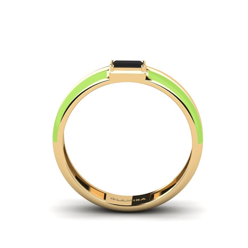 Schwarzer Diamant Ring Kefalonia