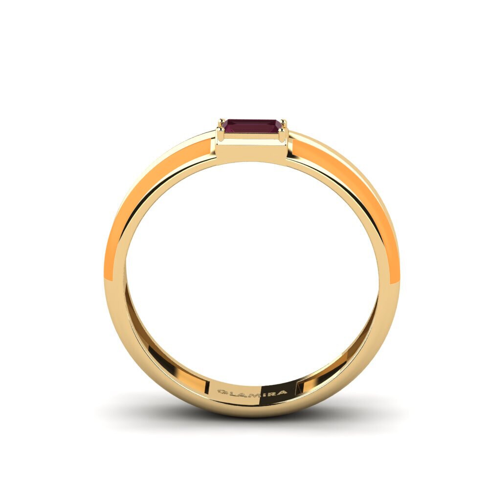 Rhodolit-Granat Ring Kefalonia