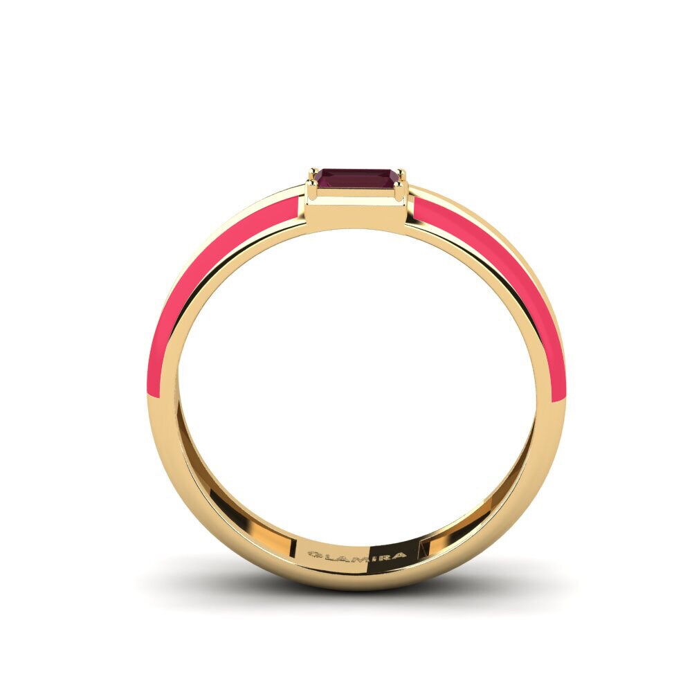 Rhodolit-Granat Ring Kefalonia