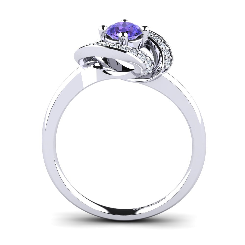 Tanzanite Engagement Ring Kelly