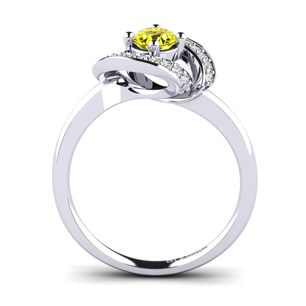 Yellow Diamond Engagement Ring Kelly