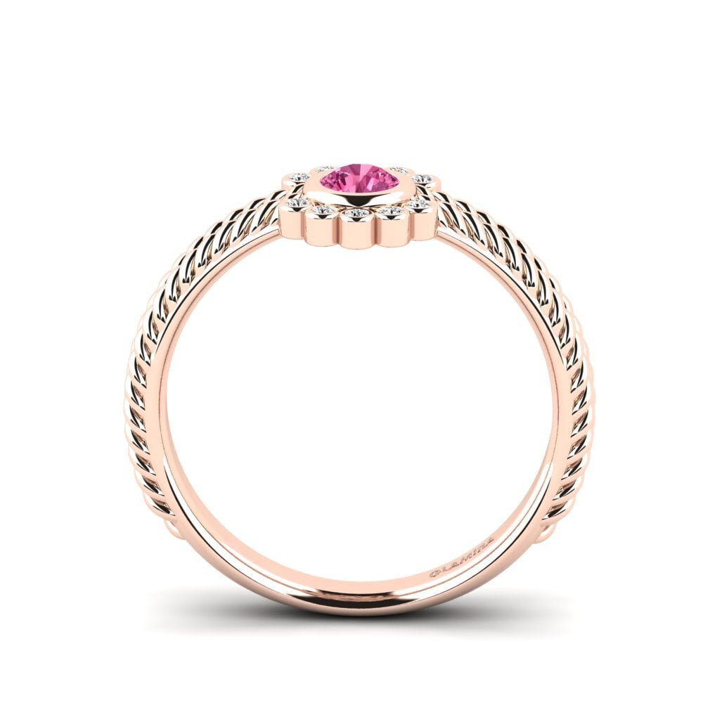 Rosa Turmalin Ring Kentish