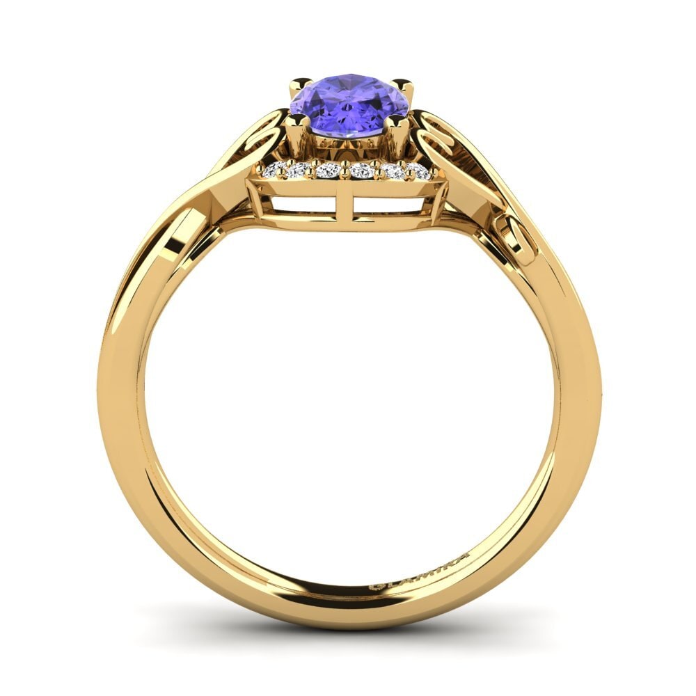 Tanzanite Engagement Ring Kerry