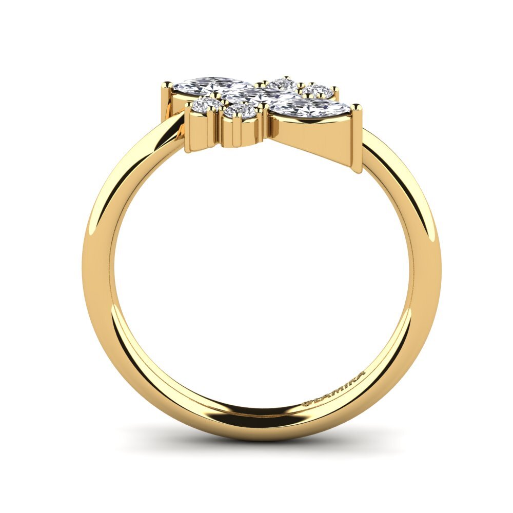 14ct Yellow Gold Engagement Ring Kersty
