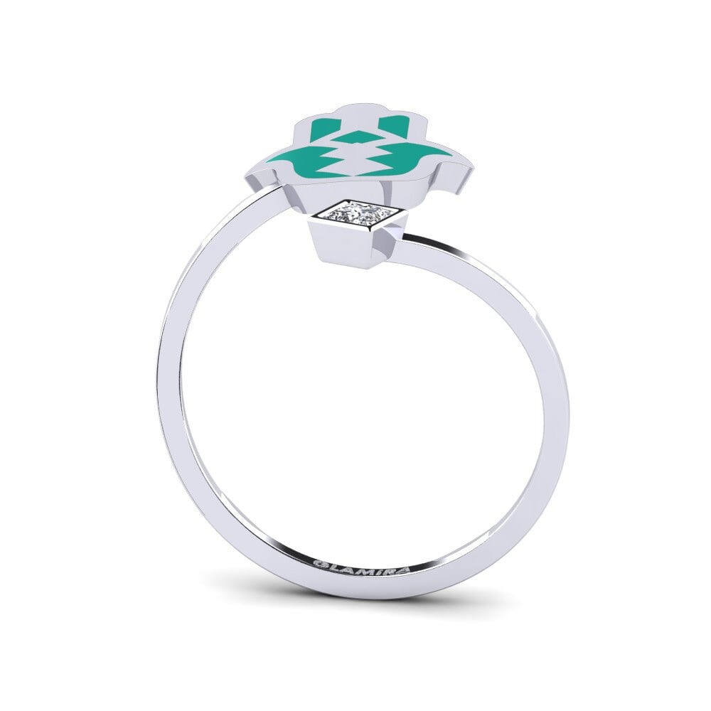 950 Platin Ring Khusela