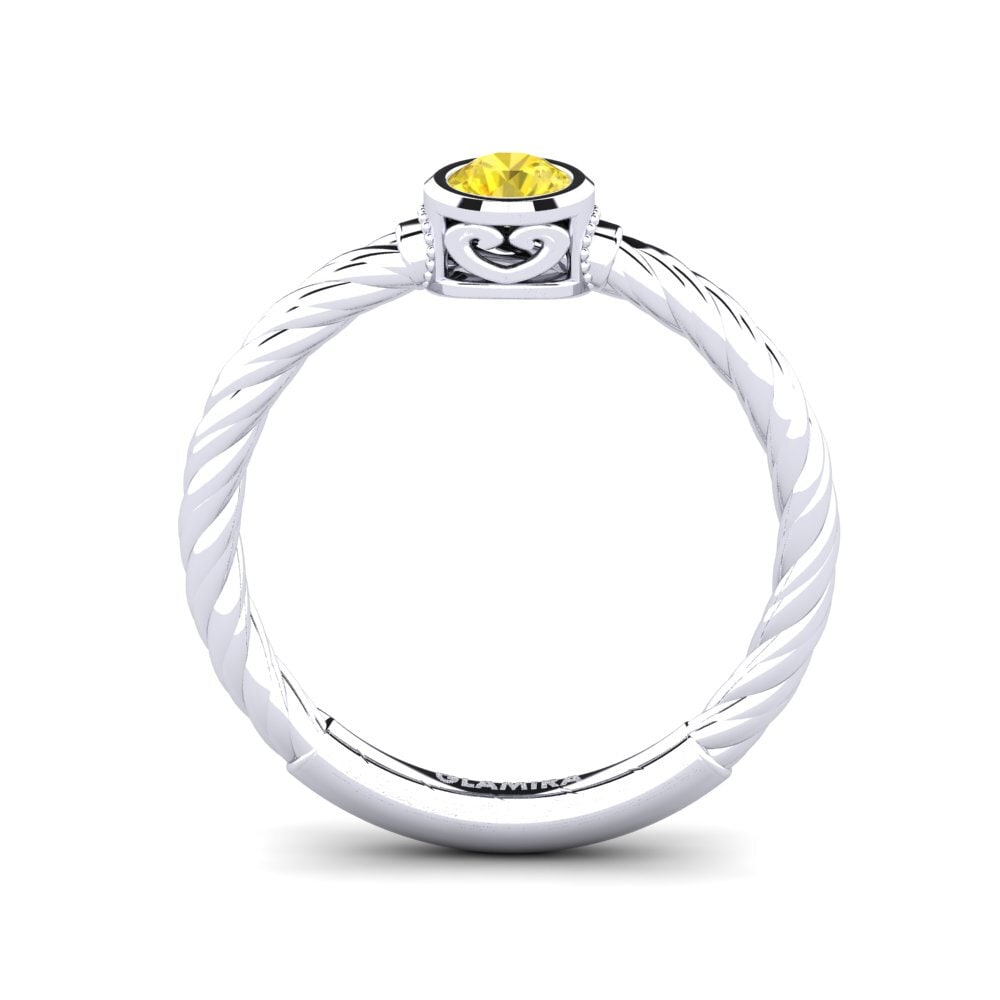 Yellow Sapphire Women's Ring Kilby