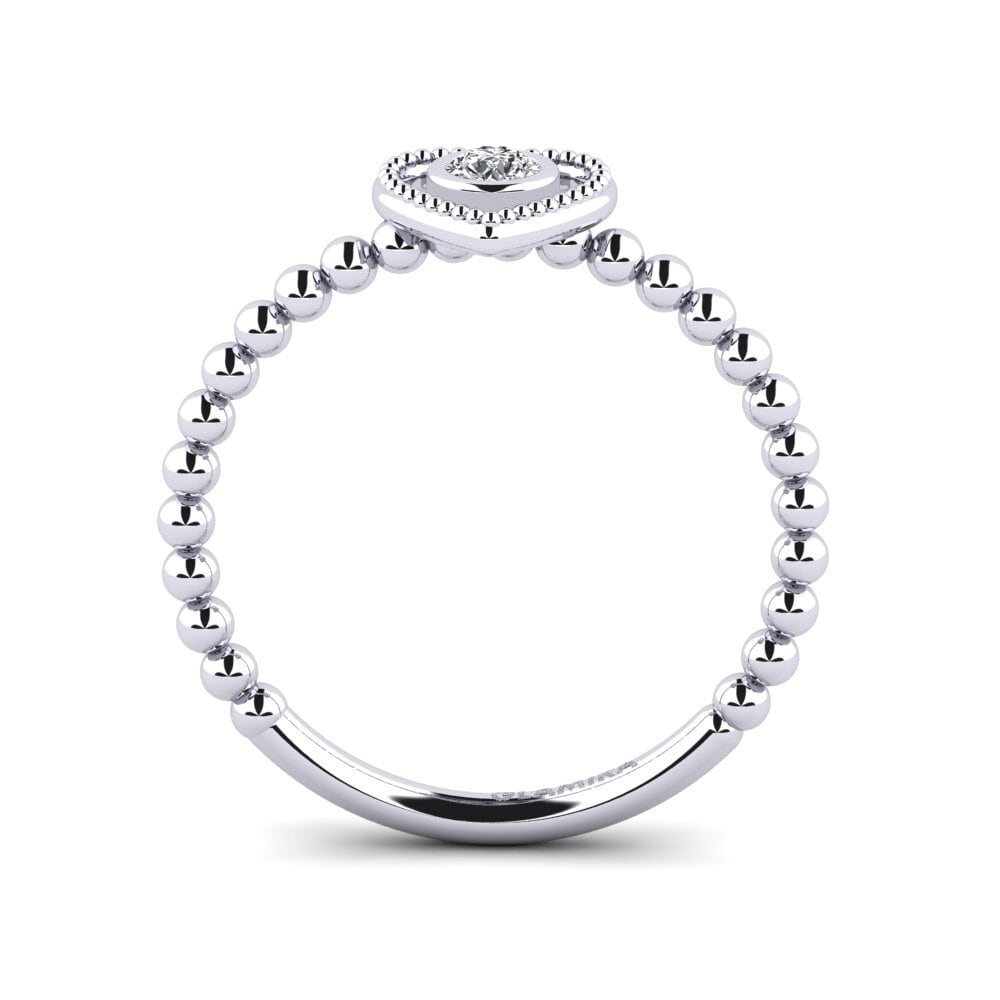Round Lab Grown Diamond Ring Kiruna