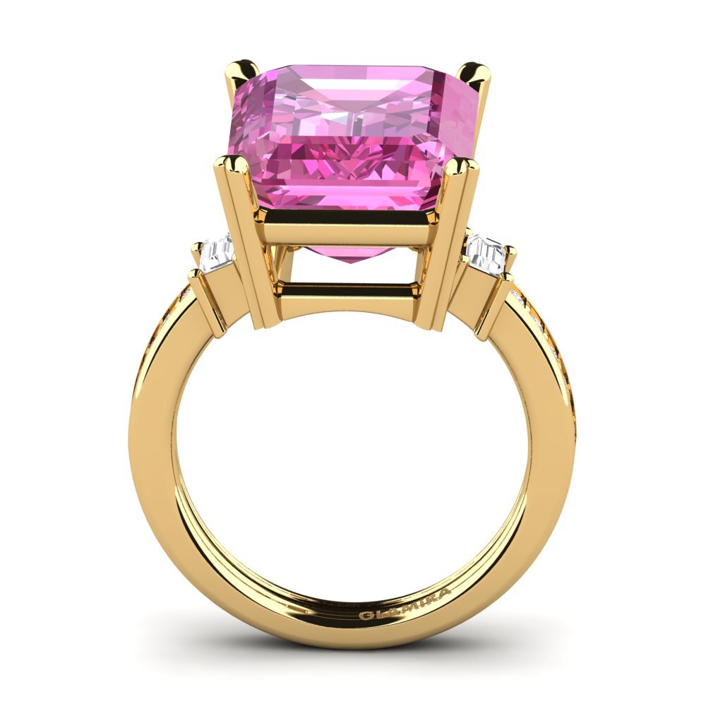 18ct Yellow Gold Ring Kitty