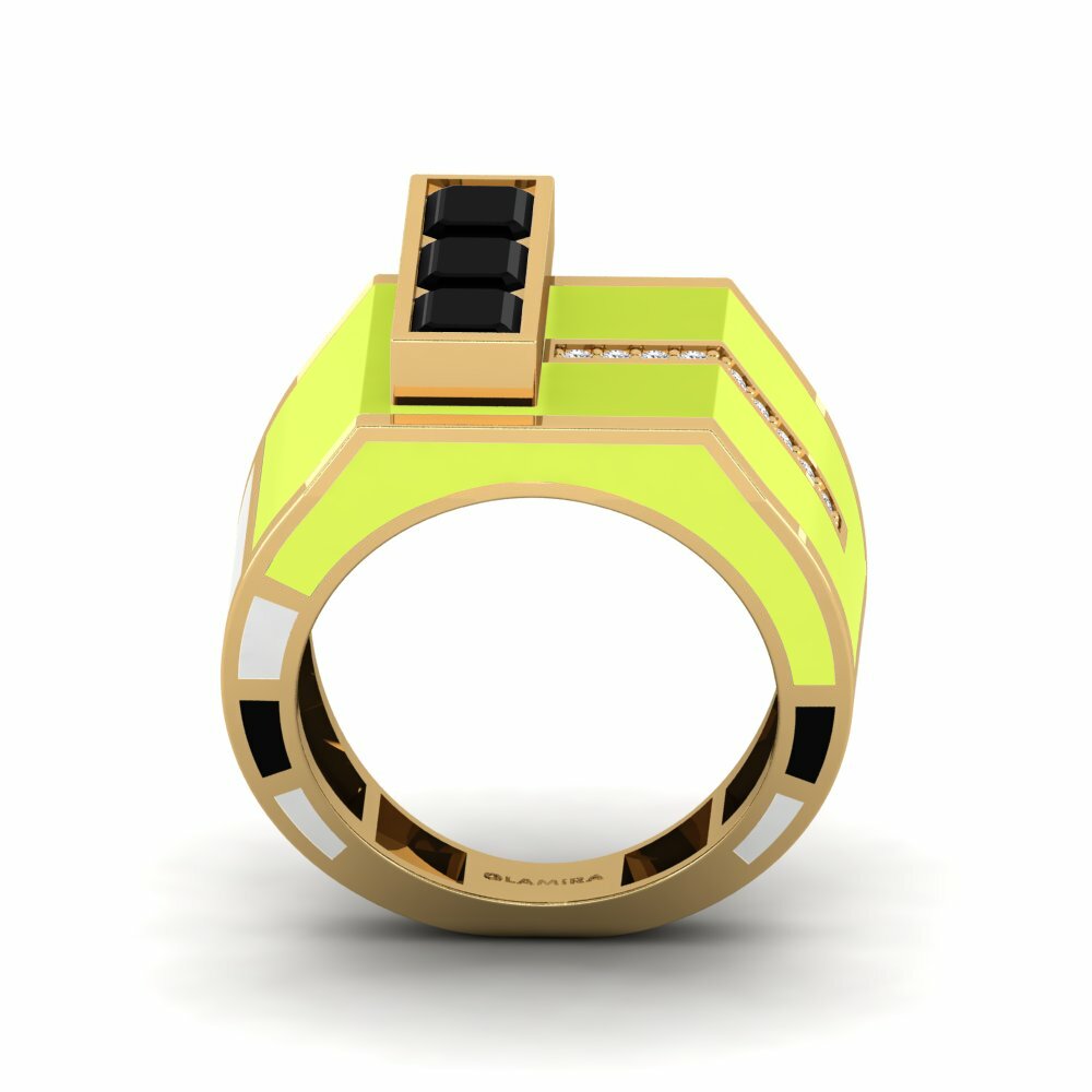 Onyx Noir Bague Kjerlighet