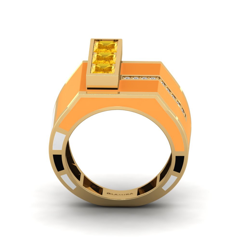 Citrin Ring Kjerlighet