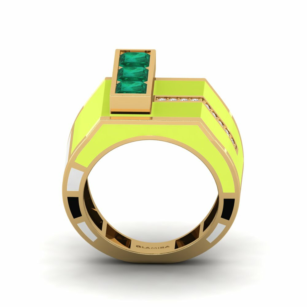 Émeraude Bague Kjerlighet