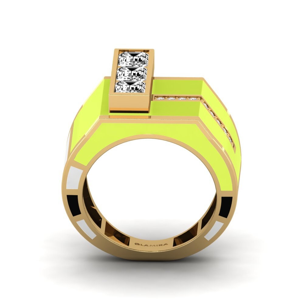 Moissanit Ring Kjerlighet