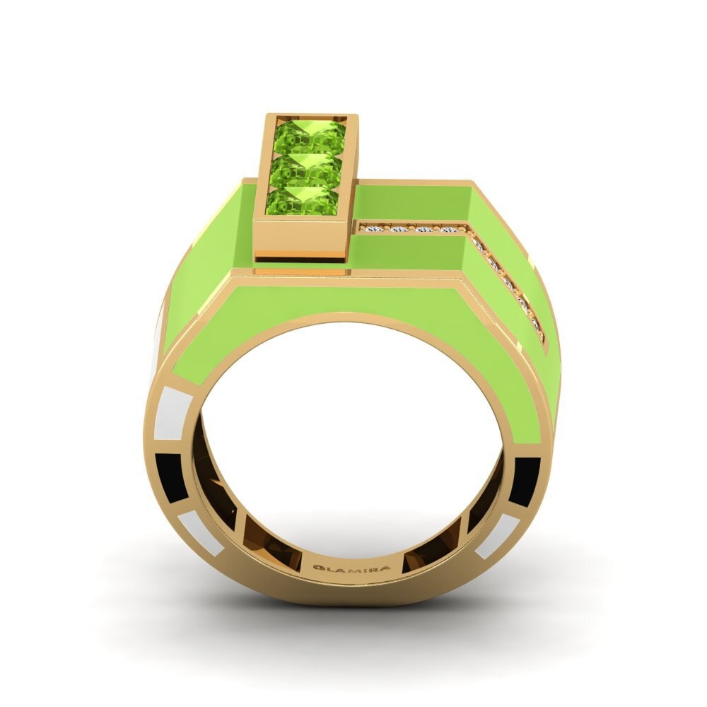 Peridot Ring Kjerlighet
