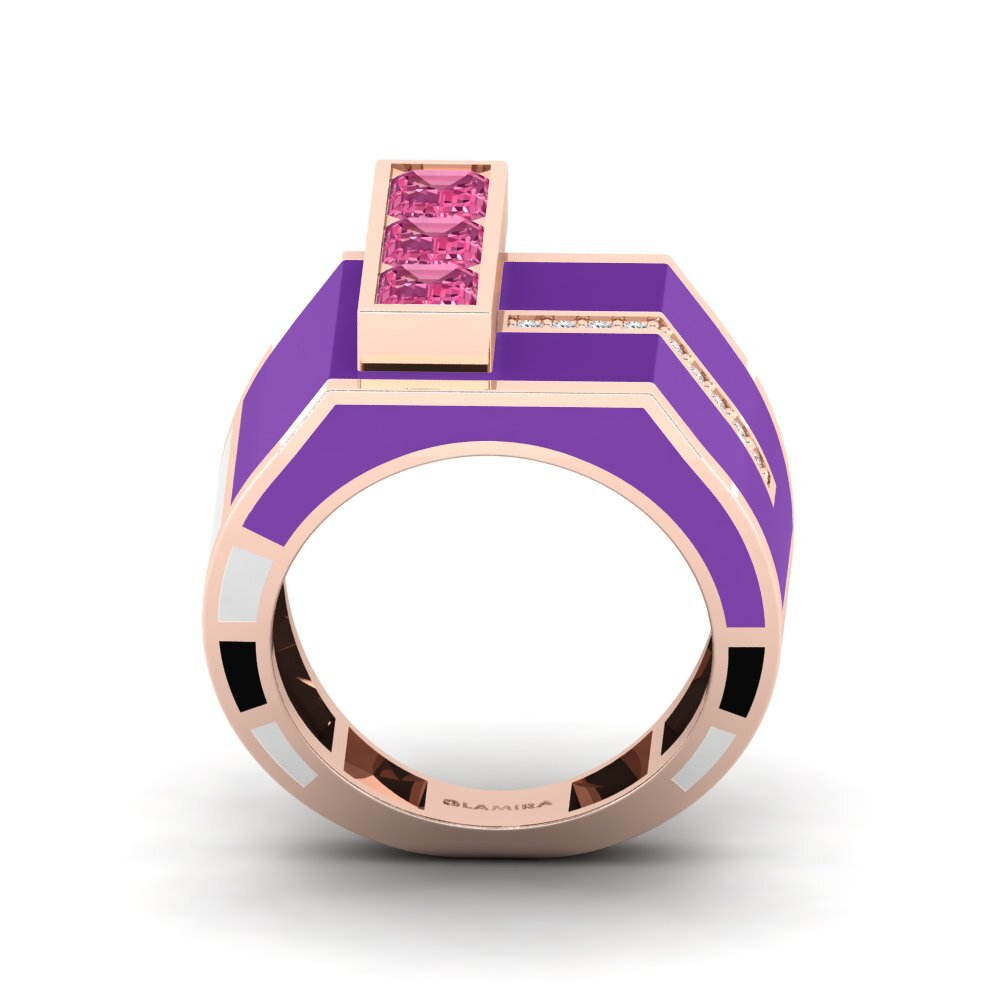 Rotgold 585 Ring Kjerlighet