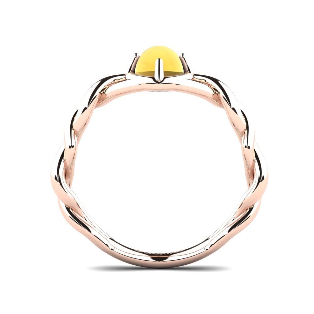 Cabochon Citrine Ring Klothilde