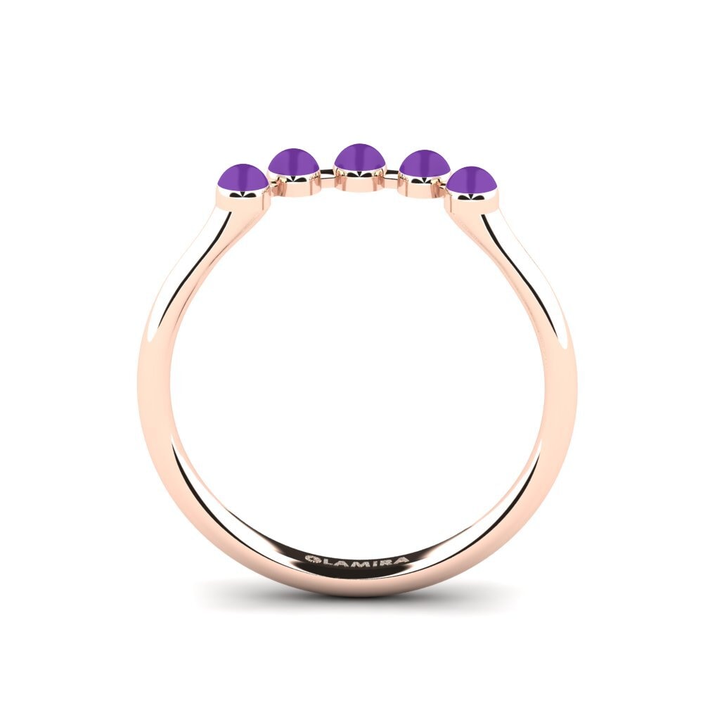 14ct Rose Gold Ring Koffer B