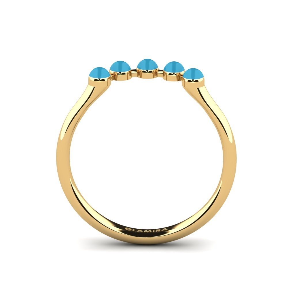 18ct Yellow Gold Ring Koffer B