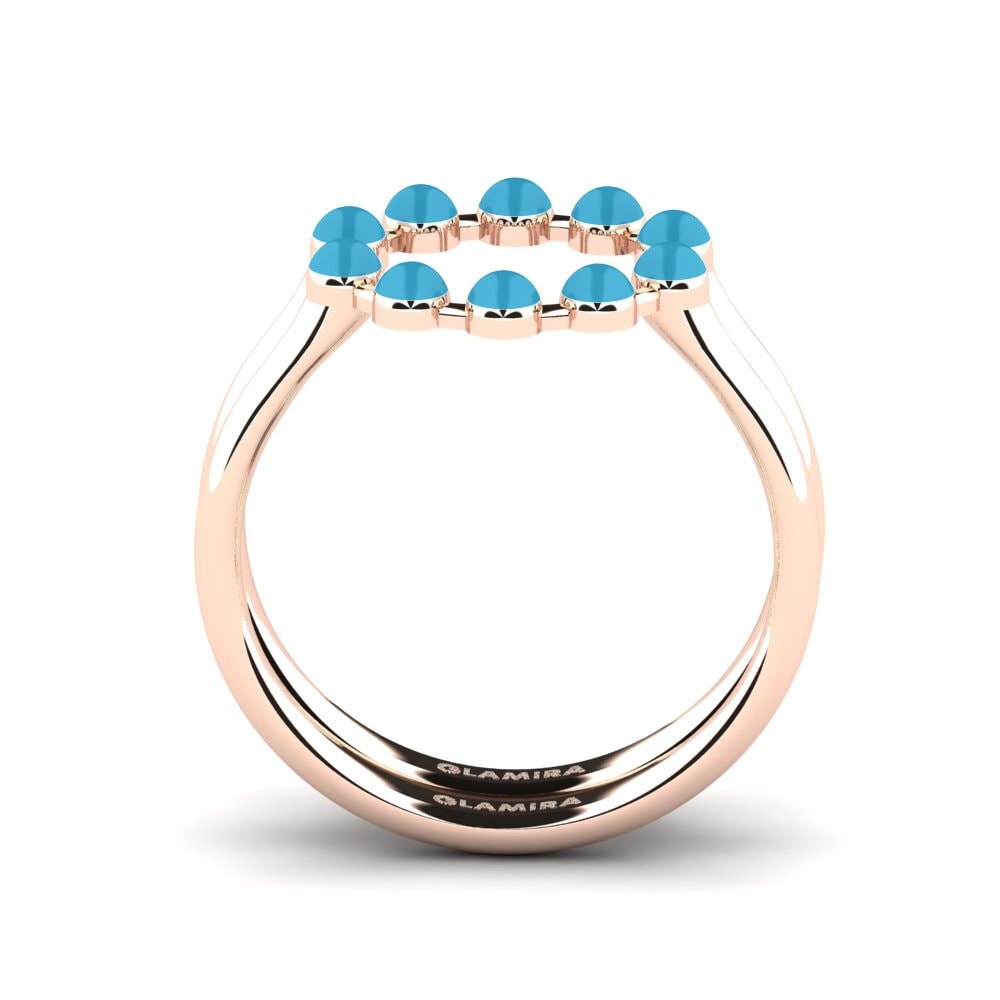 Rotgold 375 Ring Koffer D