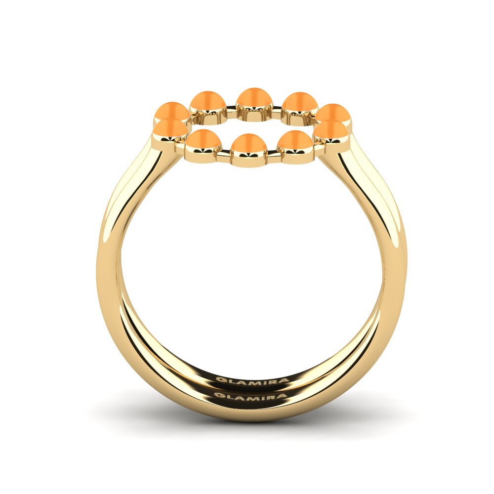 Gelbgold 750 Ring Koffer D