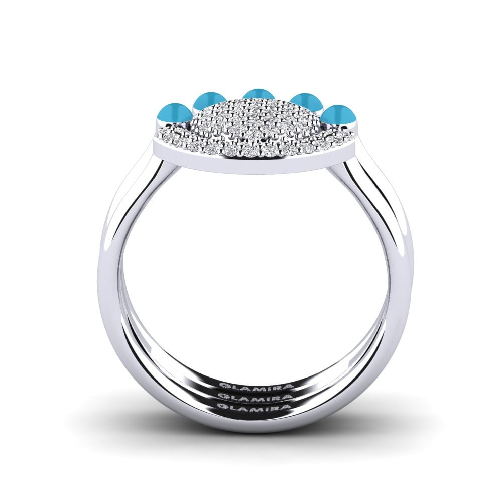 Diamant Stapelbarer Ring Koffer G