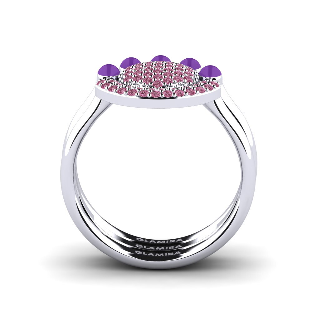 Rhodolite Garnet Stackable Ring Koffer G