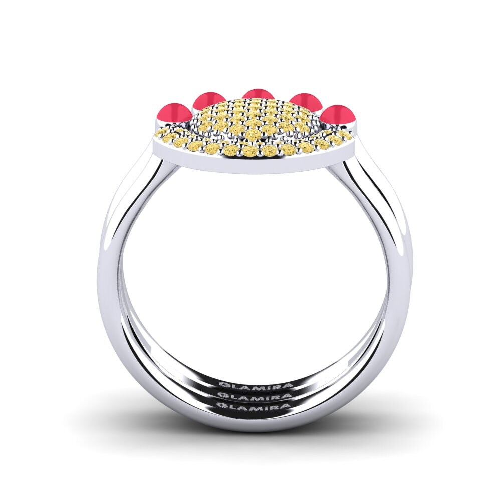 Yellow Diamond Stackable Ring Koffer G