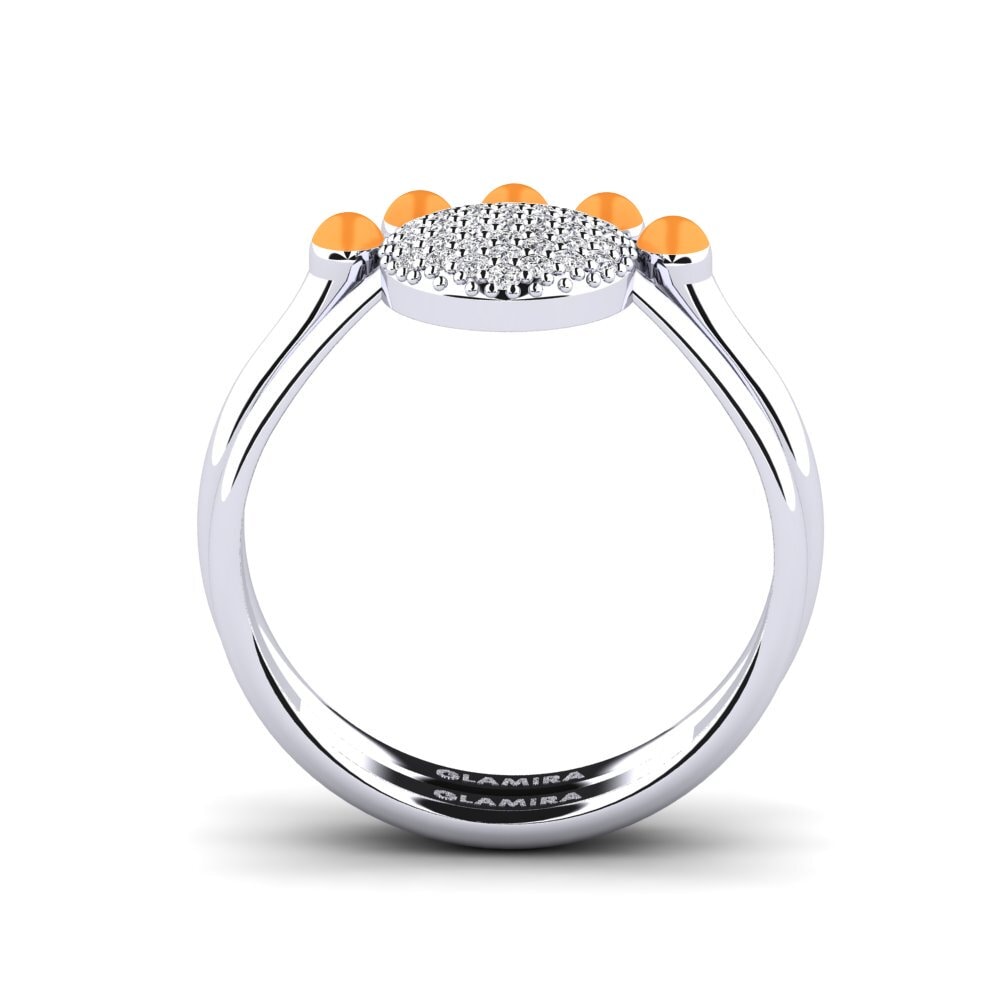 Diamant Stapelbarer Ring Koffer K